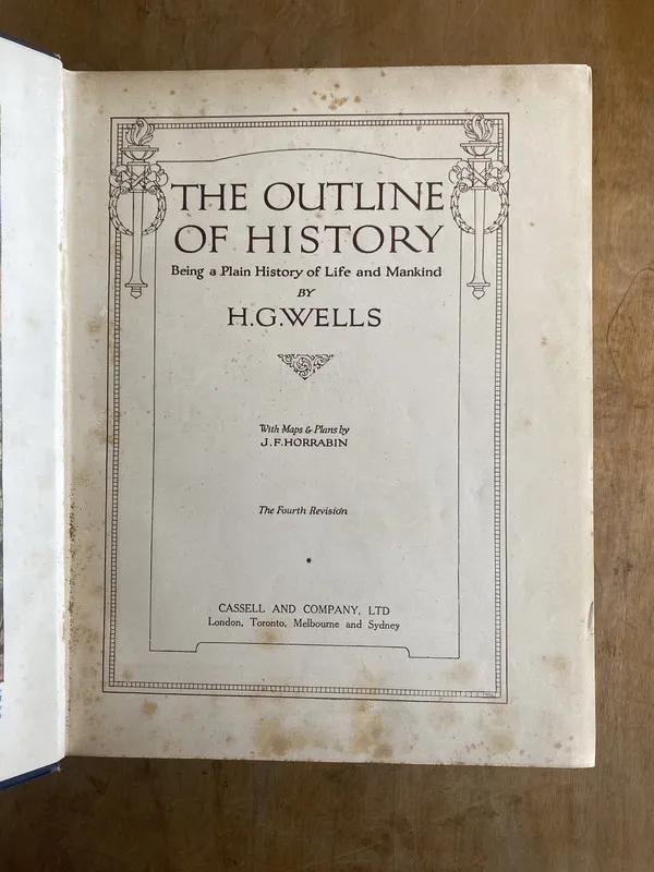 The outline of history - Wells, H.G. (jj1)