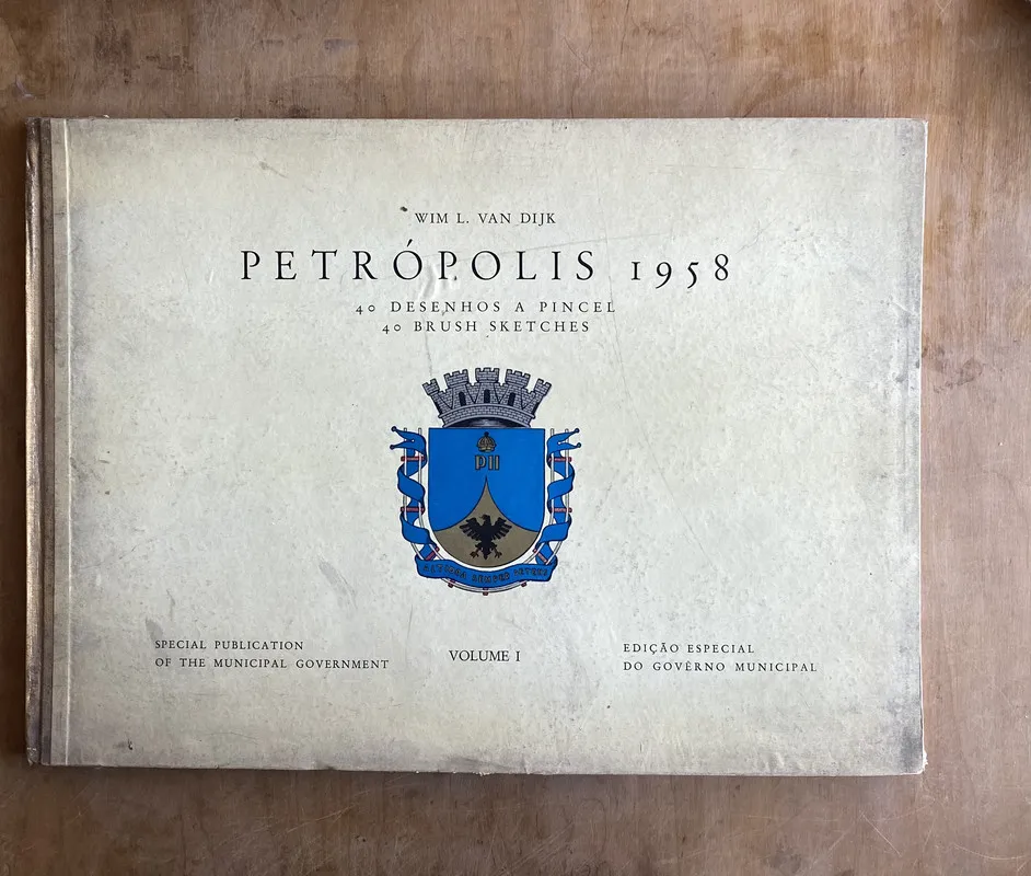 Petropolis 1958 40 Desenhos a Pincel Vol 1 - Van Dijk (jj1)