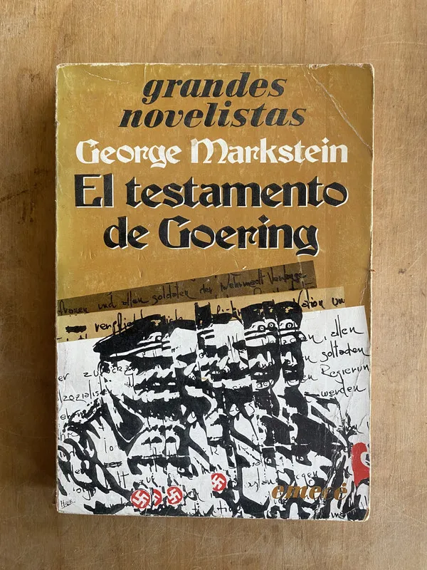 Tapa de El testamento de Goering - Markstein, George (PYO5)