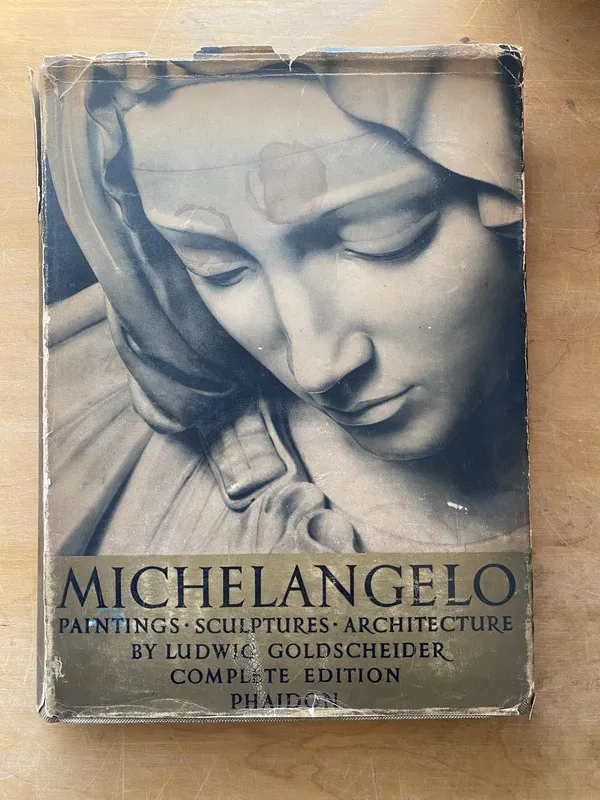 Michelangelo Paintings Sculptures- Goldscheider (m7)