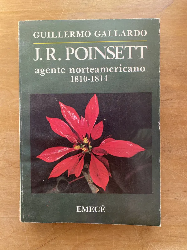 Tapa de J. R. Poinsett. Agente norteamericano- Gallardo (m7)