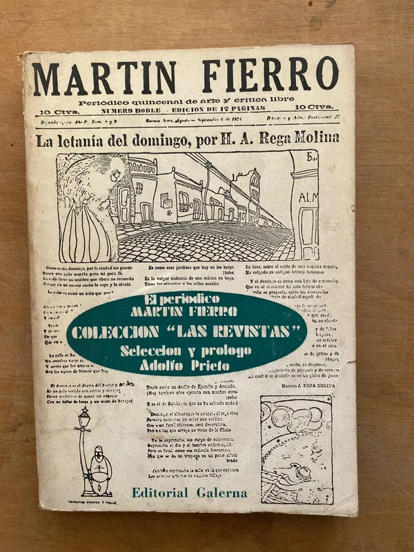 EL periodico Martin Fierro- Prieto, Adolfo (PYO3)