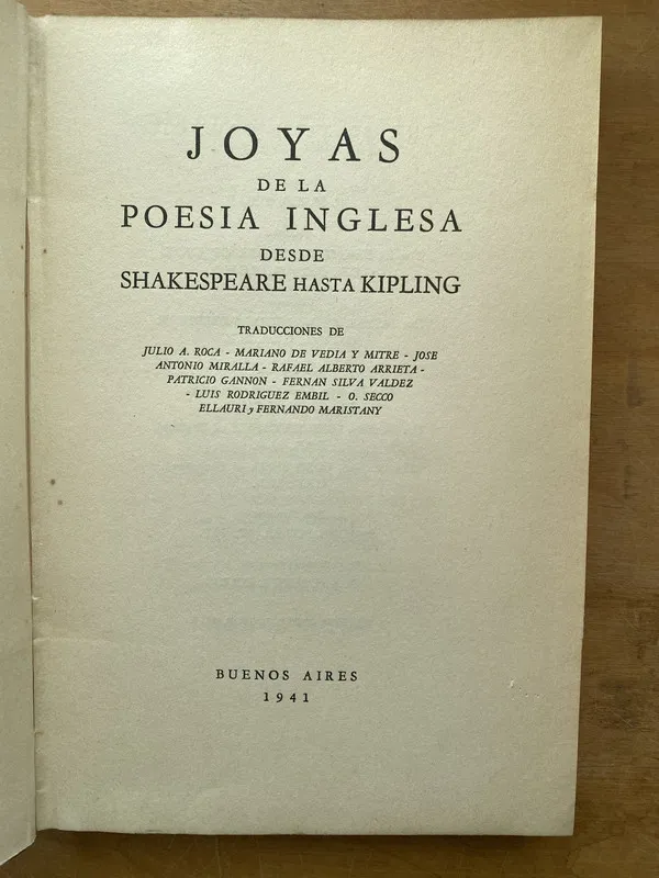 Joyas de la poesia Inglesa de Shakespeare a Kipling (PYO3)