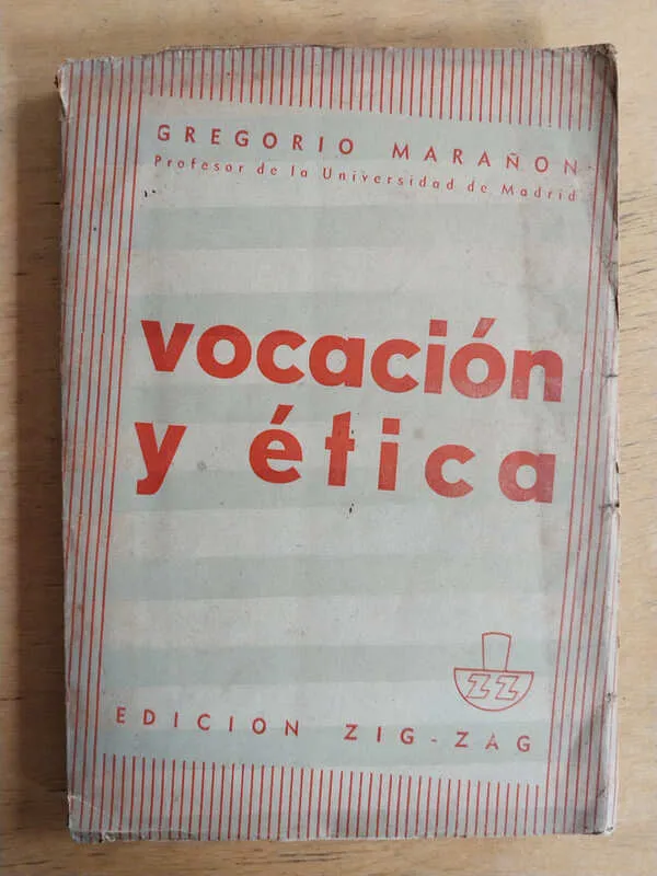 Vocacion Y Etica - Marañon, Gregorio (M3)