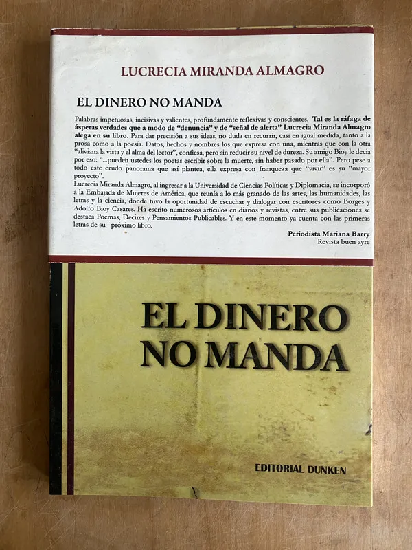 El dinero no manda - Almagro, Lucrecia Miranda (PYO2)