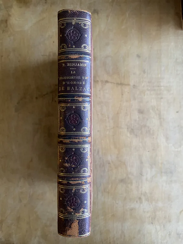 La prodigieuse vie d'honore de Balzac - R. Benjamin (PYO1)
