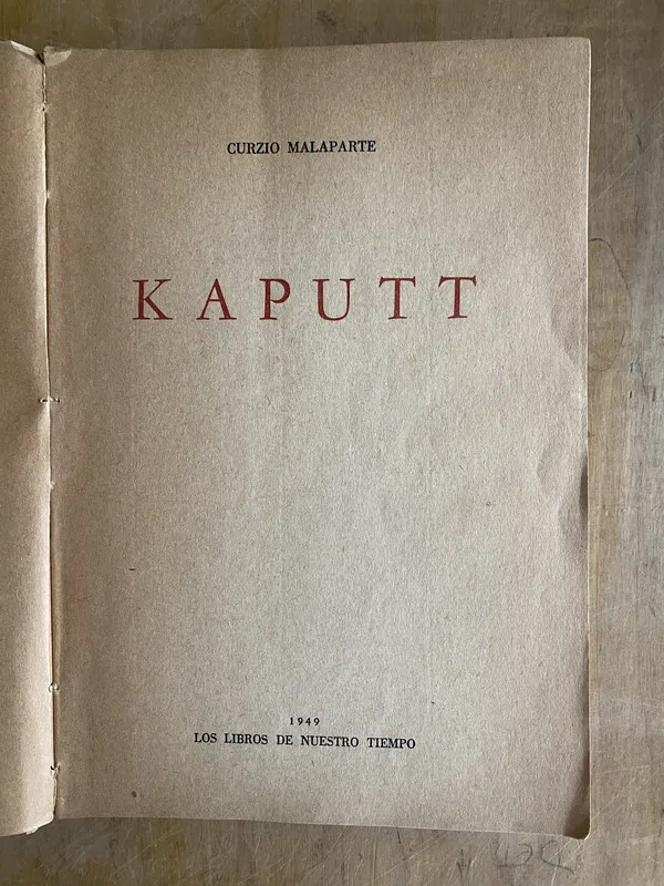 Kaputt - Malaparte, Curzio (PYO1)