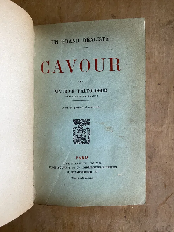 Cavour - Paleologue, Maurice (PYO1)