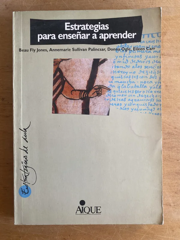 Tapa de Estrategias para enseñar a aprender - Fly Jones (3e7)