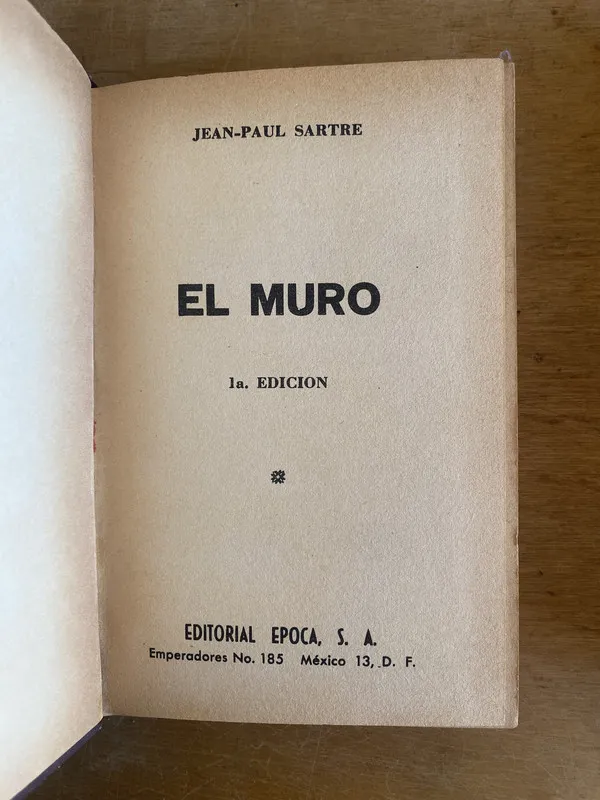 El muro - Sartre, Jean Paul (3 e 7)