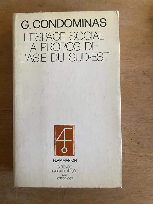 L'espace social a propos de l'asie du su- Condominas (3e9)
