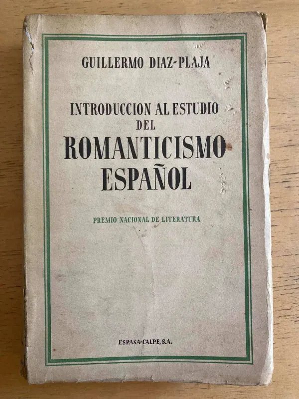 Introduccion Al Estudio Del Romanticismo Es- Diaz Plaja (k1)