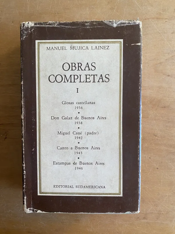 Obras completas 1 - Mujica Lainez, Manuel (3 f 7)
