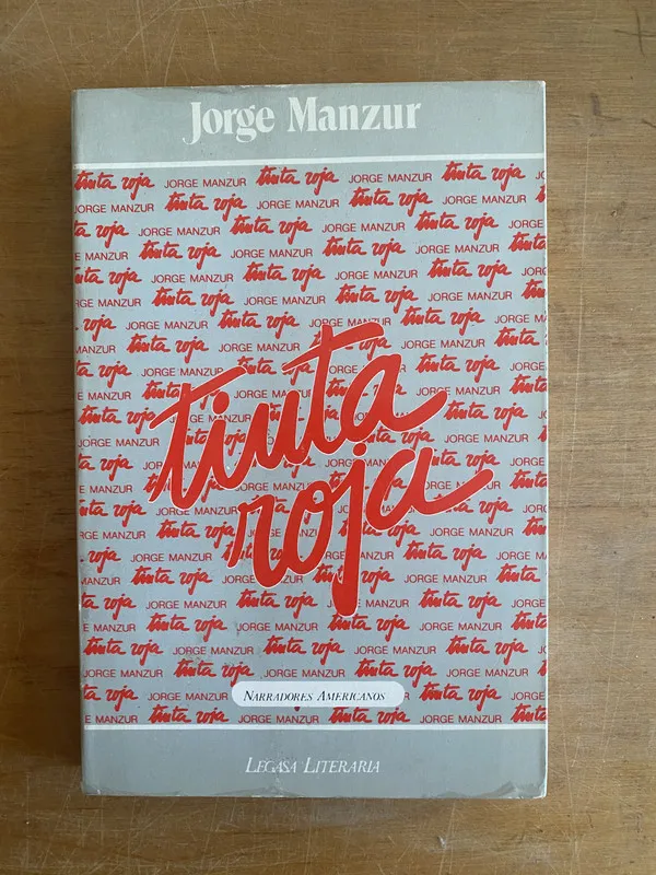 Tinta roja - Manzur, Jorge (3 f 7)