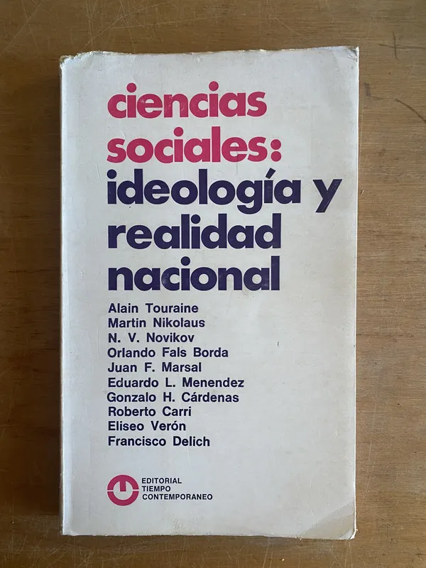 Ciencias Sociales Ideologia y realidad Nacio- Touraine (3f7