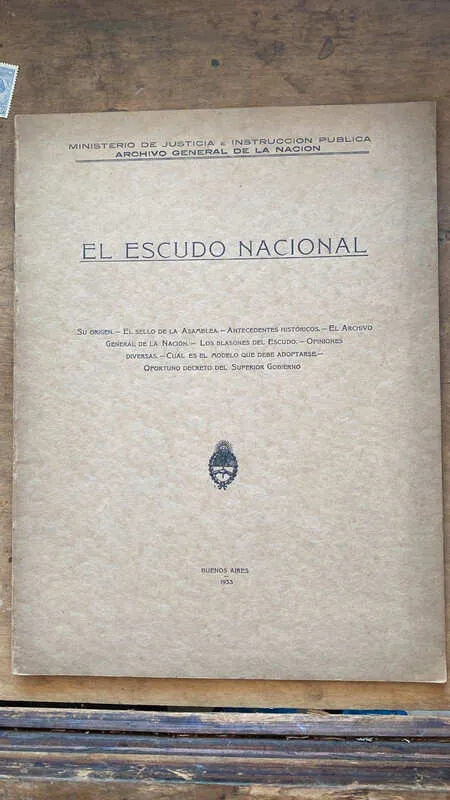 El Escudo Nacional. Su Origen. El Sello De La- Quesada (gg7)