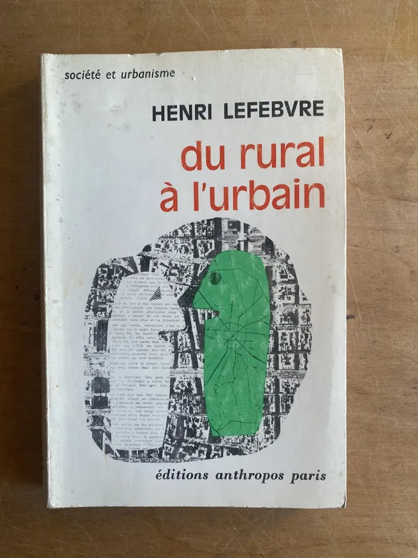 Du rural a l'urbain - Lefebvre, Henri (3f8)