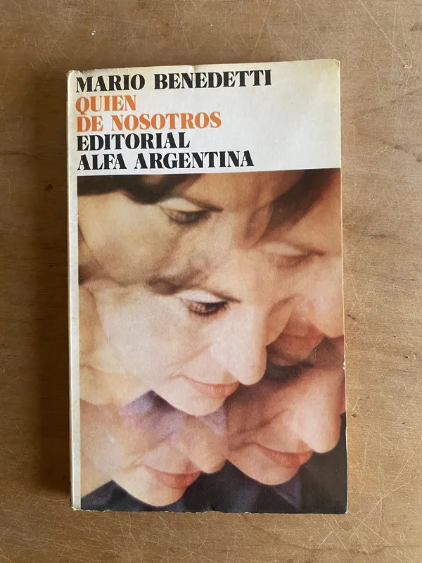 Tapa de Quien de nosotros - Benedetti, Mario (3f9)