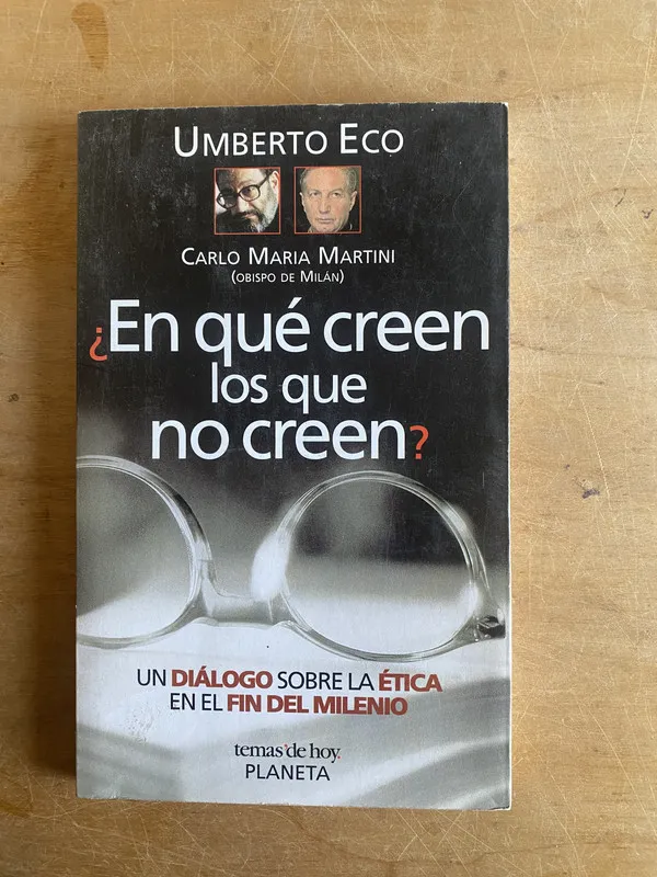 En que creen los que no creen - Martini; (3j3)