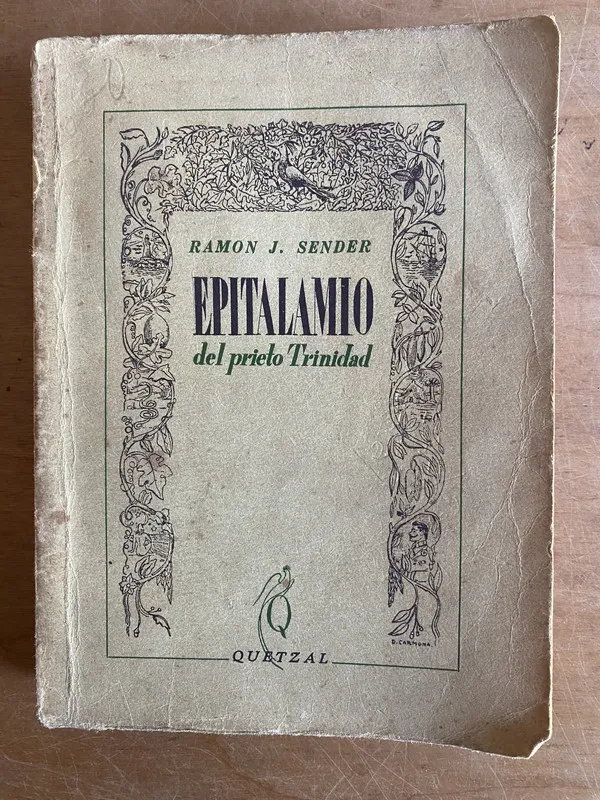 Epitalamio del prieto Trinidad - Sender, Ramon J (3j5)