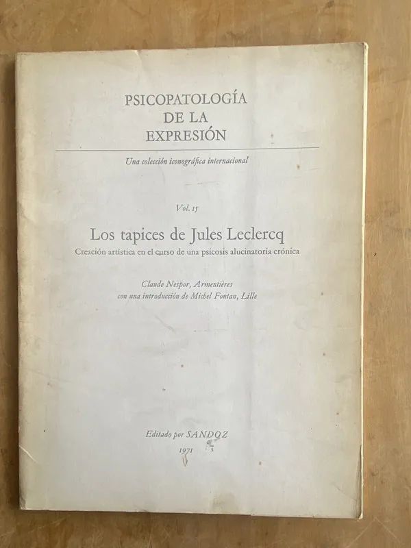 Psicopatologia de la expresion. Leclercq- Armentieres (l8)