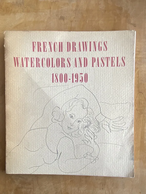 French drawings watercolors and pastels 1800-1950 - (l8)