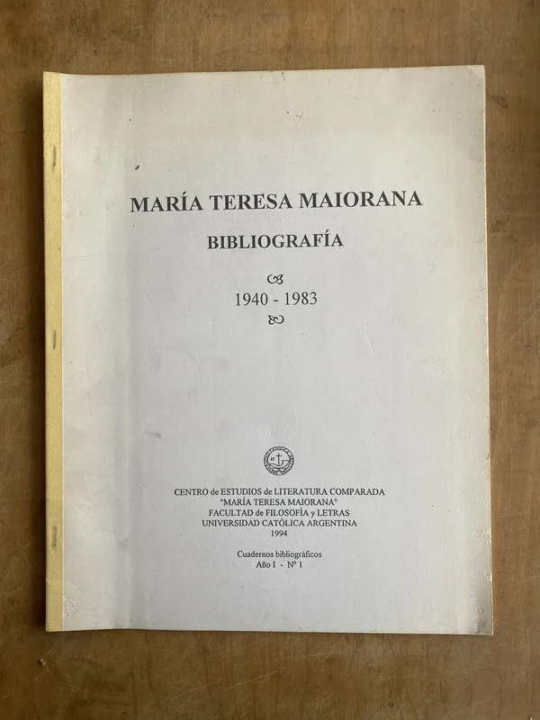 Maria Teresa Maiorana: Bibliografia - (l8)