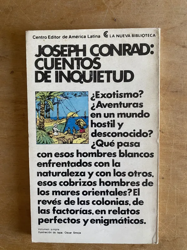 Cuentos de inquietud. ¿Exotismo? - Conrad (3h6)
