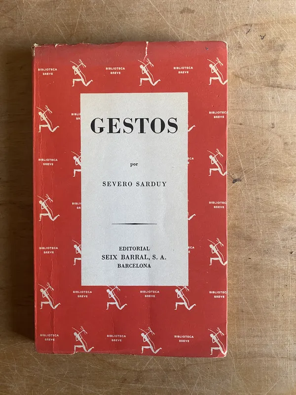 Gestos - Sarduy, Severo (3j6)