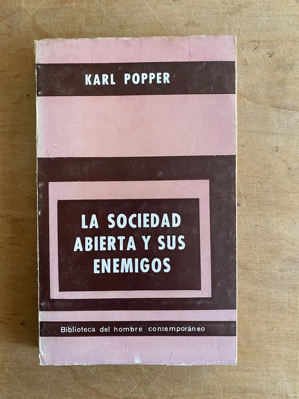 La sociedad abierta y sus enemigos - Popper, Karl (3j7)