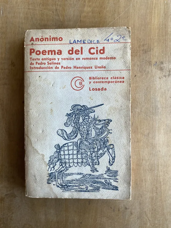 Poema del Cid. Texto antiguo y version en romance (JJ2)