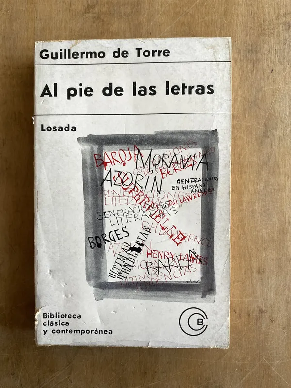 Al pie de las letras - De Torre, Guillermo (JJ2)