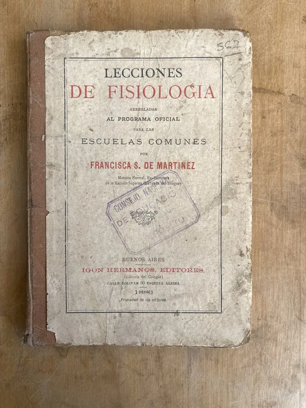 Lecciones de fisiologia - De Martinez, Francisca S (JJ4)