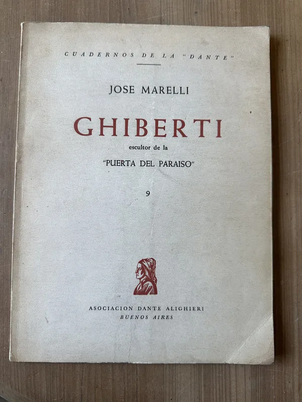 Tapa de Ghiberti escultor de la Puerta del Paraiso - Marelli (3j5)