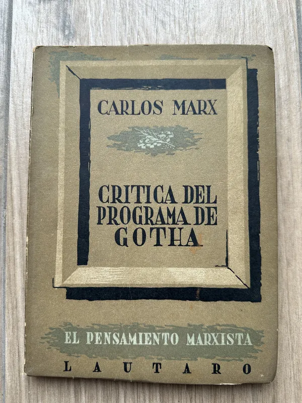 Critica del programa de Gotha - Marx, Carlos (3j3)