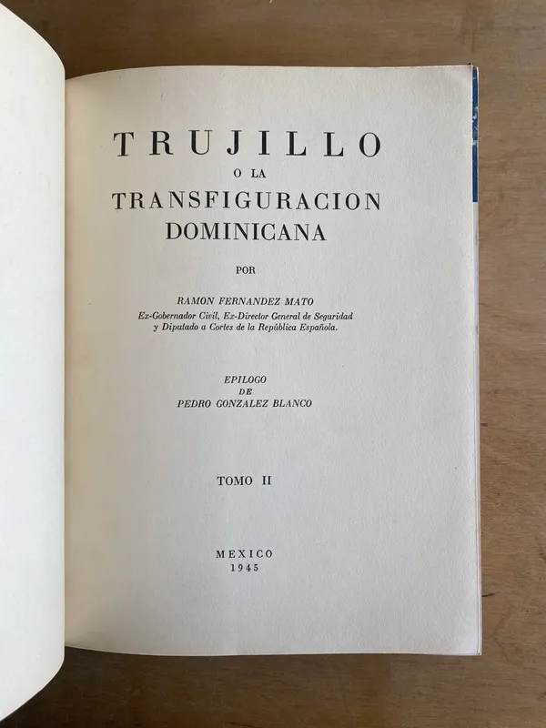 Trujillo o la transfiguracion dominicana Fernandez Mato(3k1