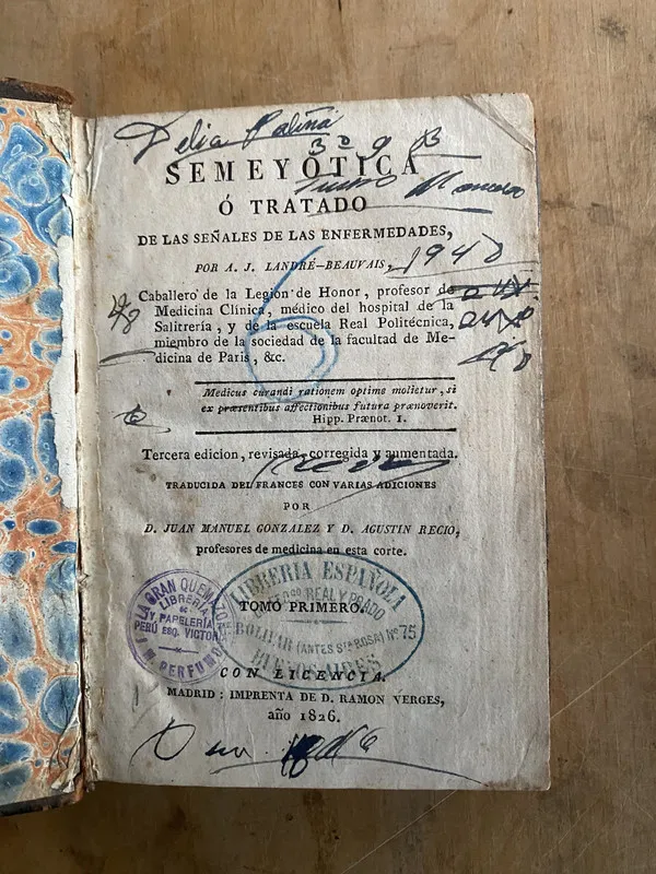 Semeyotica o tratado señales enfermedades - Landre B (n5)