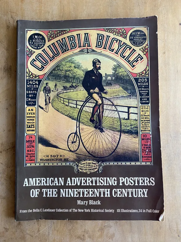 Tapa de American advertising posters of the nineteenth- Black (r0)