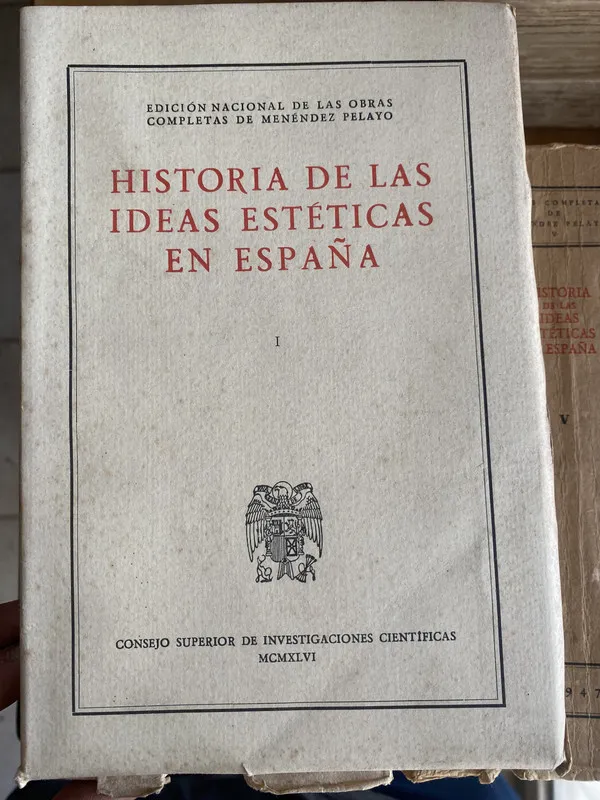 Historia de las ideas esteticas en - Menendez Pelayo (cc3)
