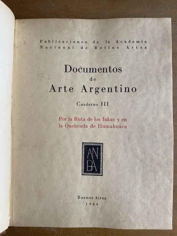 Por la ruta de los inkas y - Documentos de Arte ar III (2v0