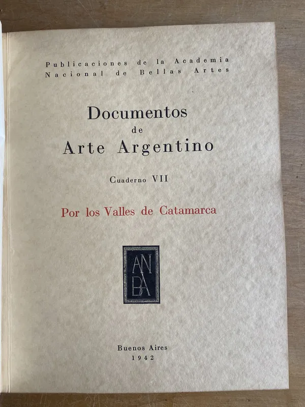 Por los valles de catamarca - Documentos de Arte (2v0)
