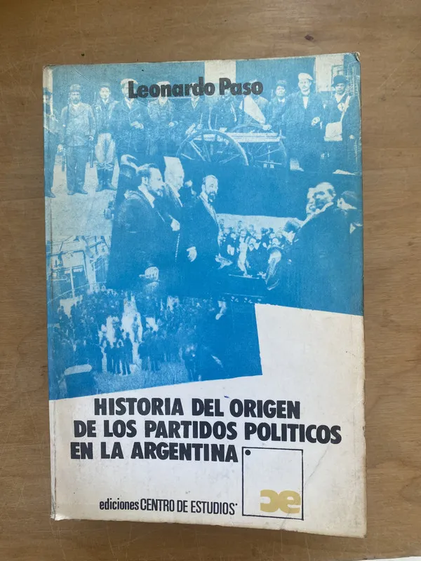 Tapa de Historia del origen de los partidos politicos - Paso (dd3)