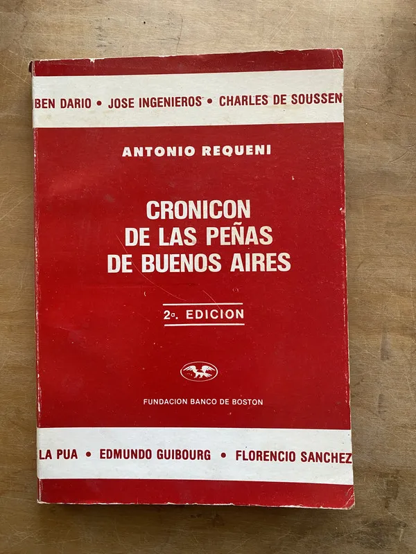 Cronicon de las peñas de buenos aires - Requeni (dd6)