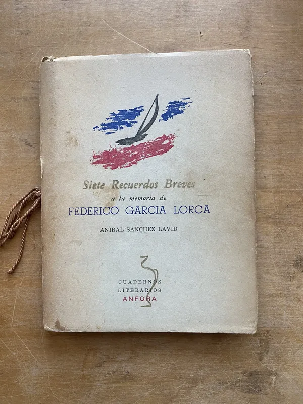 Siete recuerdos a memoria Garcia Lorca - Sanchez Lavid (dd6