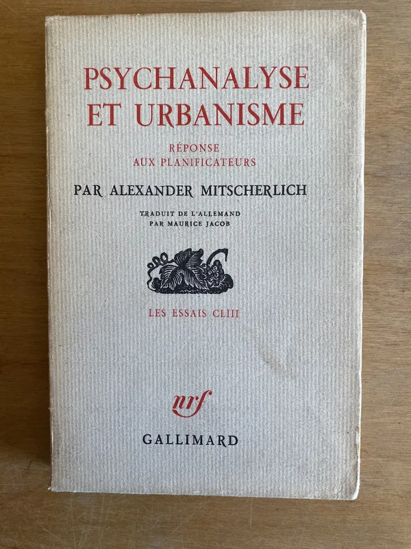 Psychanalyse et urbanisme- Mitscherlich (3m1)