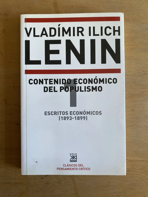 Contenido economico del populismo- Ilich Lenin (3m1)