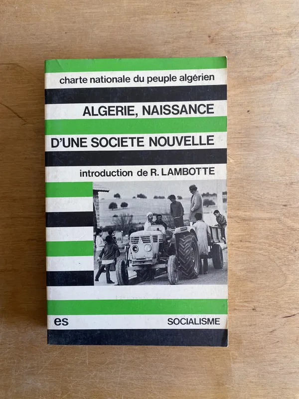 Algerie, naissance d’une societe nouvelle- Lambotte (3m2)