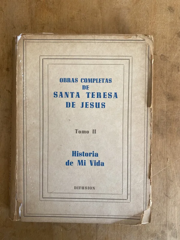 Obras completas de Santa Teresa de Jesus. Tomo II (L6)