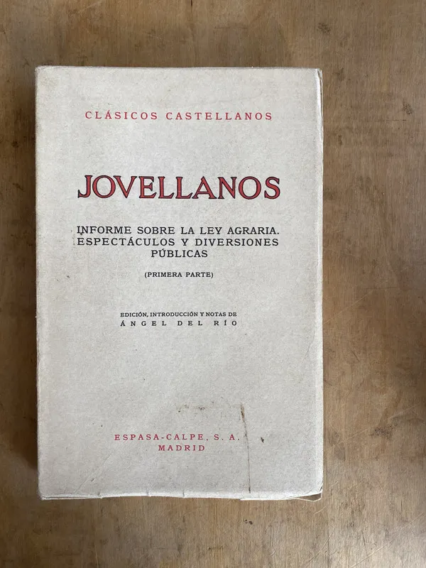 Informe sobre la Ley Agraria - Jovellanos (c5)