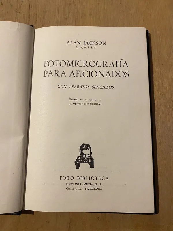 Fotomicrografia para aficionados con aparatos- Jackson (3j1